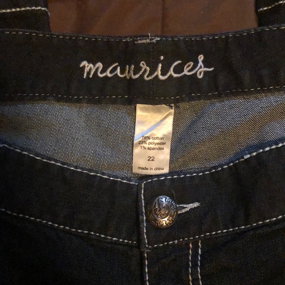 Maurice’s jeans size 22